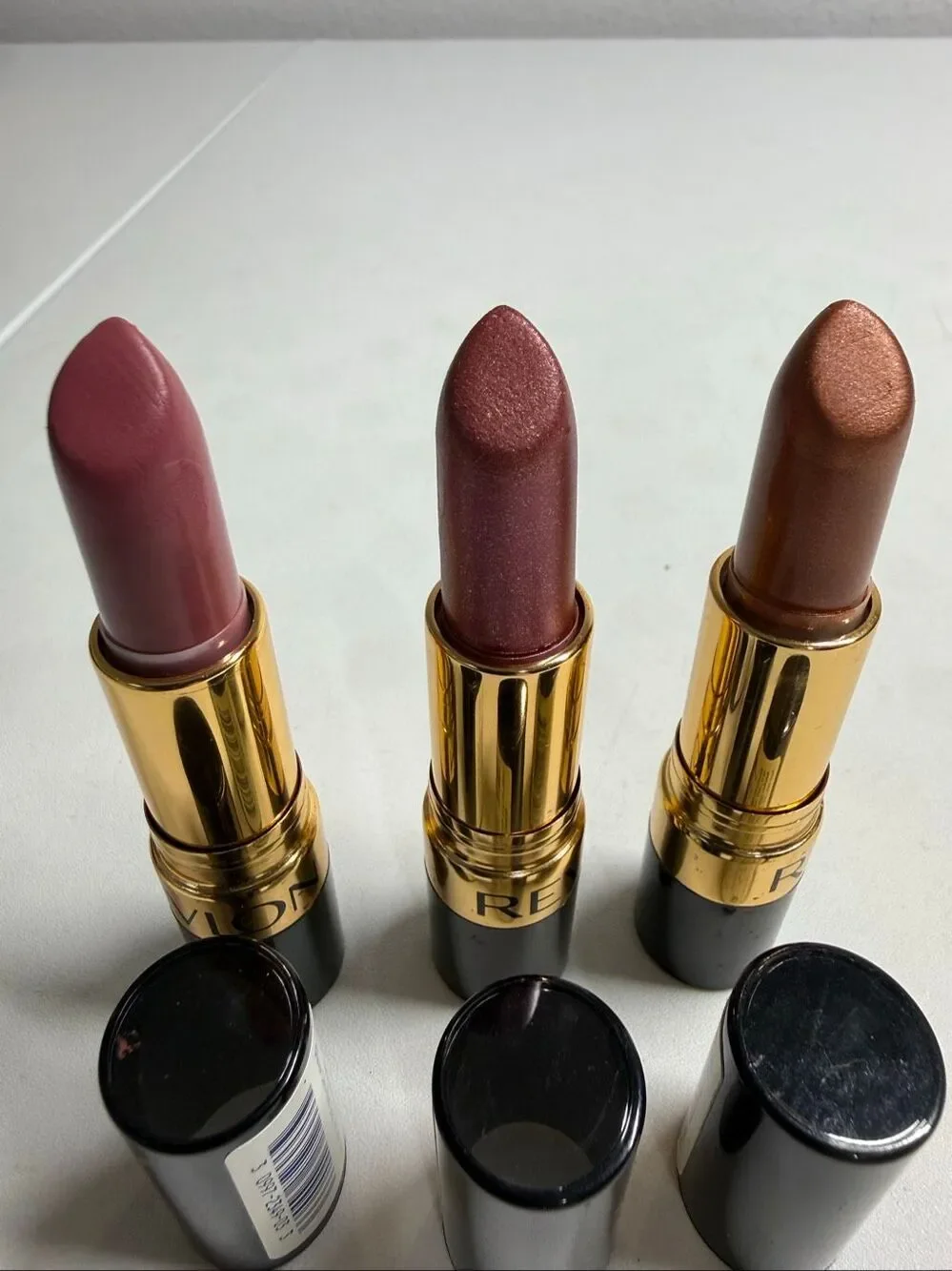 Revlon Super Lustrous Lipstick Set Of 3 Shades 105 463 Limited Edition See Notes